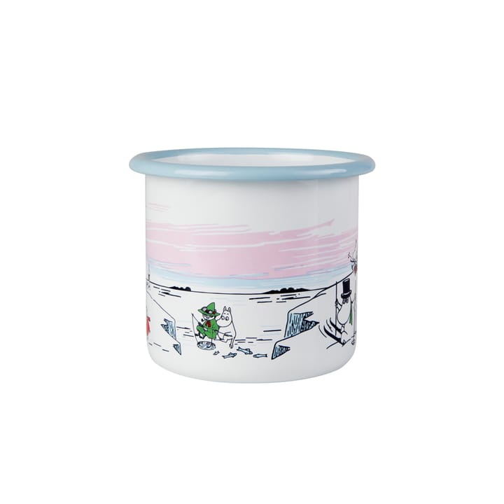Winter time enamel mug 3.7 dl, Winter time Muurla