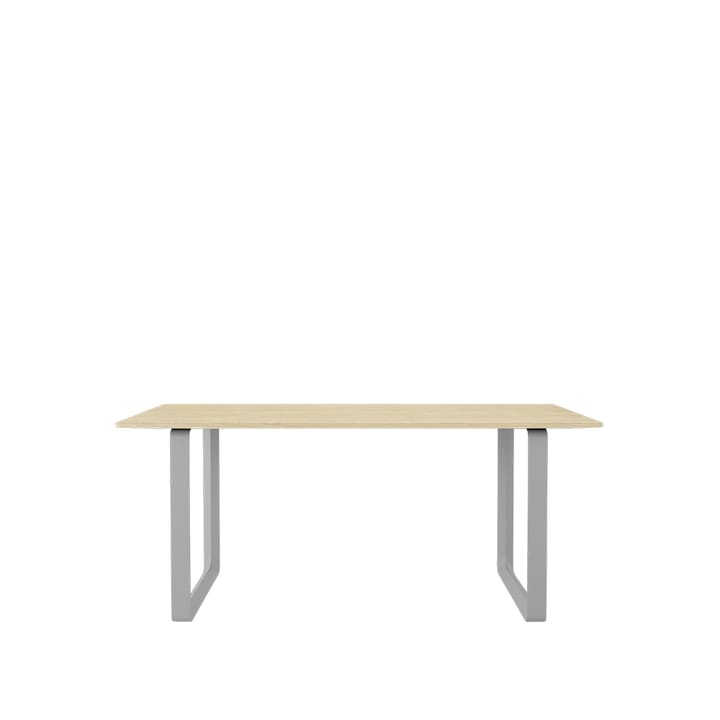 70/70 dining table 170x85 cm - Solid oak-Grey - Muuto