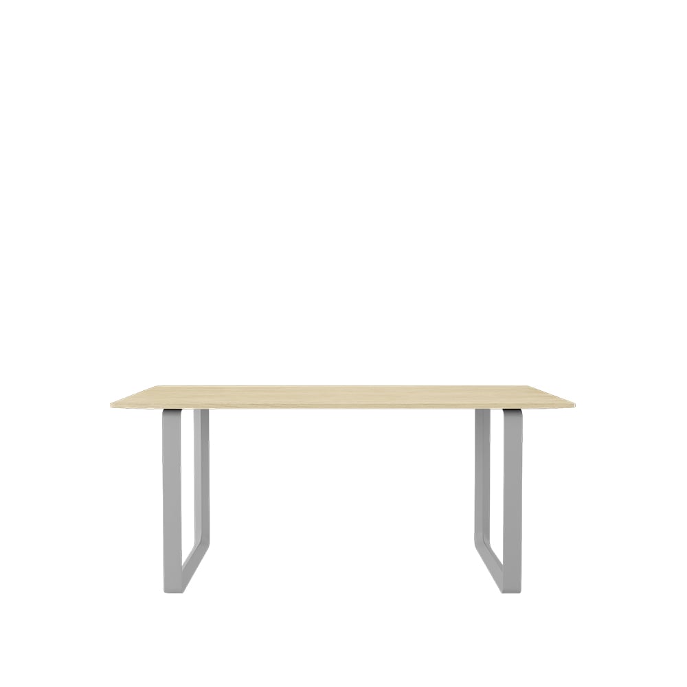 Muuto 70/70 dining table 170x85 cm Solid oak-Grey | Scandinavian Design | Dining tables | Beige