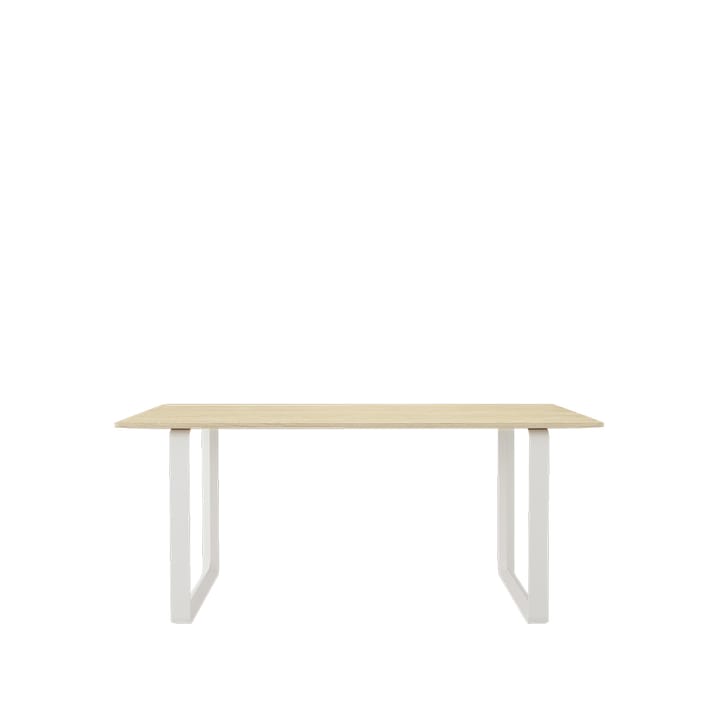 70/70 dining table 170x85 cm - Solid oak-White - Muuto