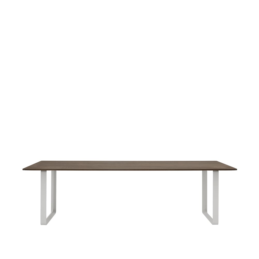 Muuto 70/70 dining table 255x108 cm Solid oak-Grey | Scandinavian Design | Dining tables | Beige