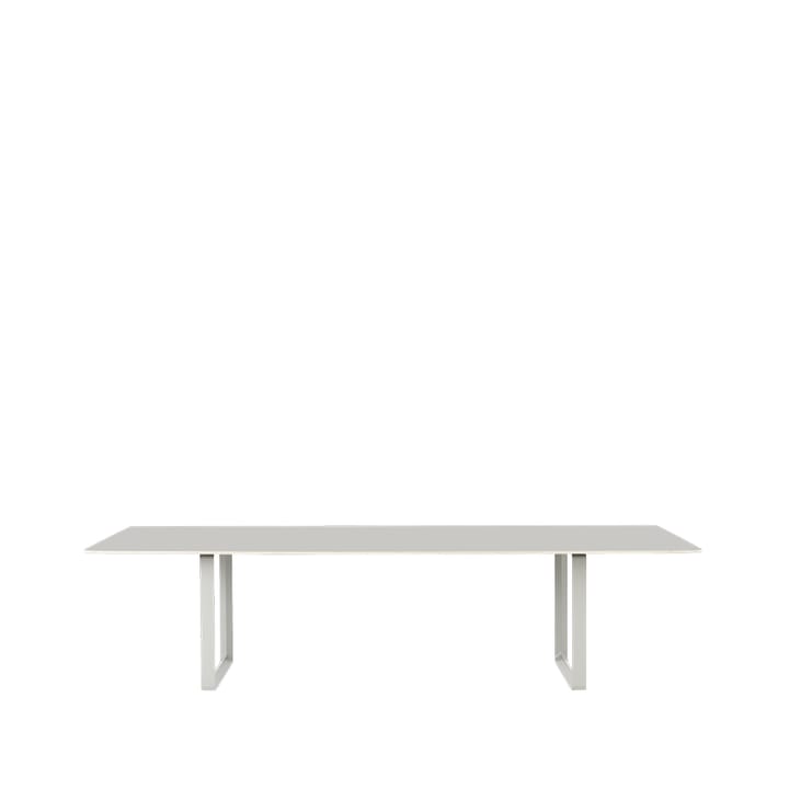 70/70 dining table 295x108 cm - Grey linoleum-Plywood-Grey - Muuto