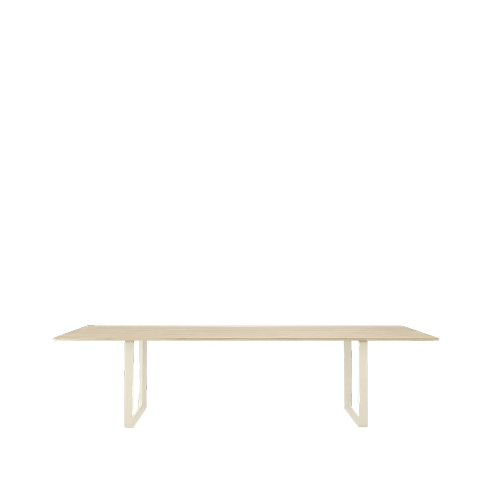 Muuto 70/70 dining table 295x108 cm Solid oak-Sand | Scandinavian Design | Dining tables | Beige