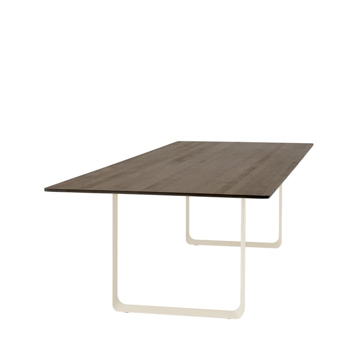 70/70 dining table 295x108 cm, Solid smked oak-Sand Muuto