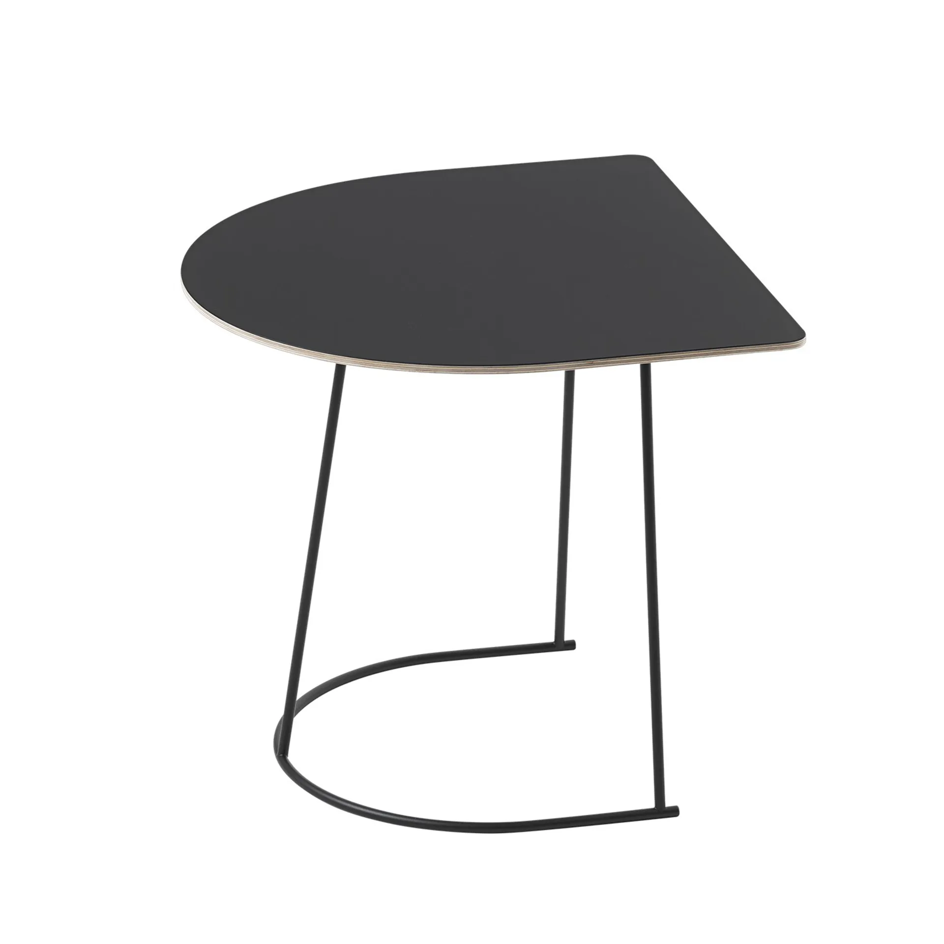 Airy sofa table half size, Black Muuto