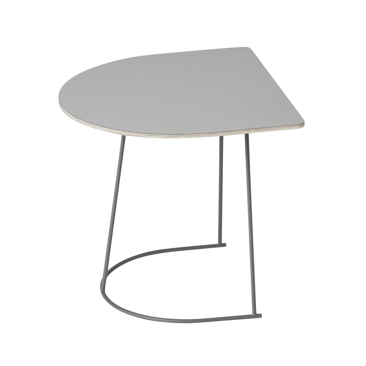 Muuto Airy sofa table half size Grey | Scandinavian Design | Coffee tables | Grey