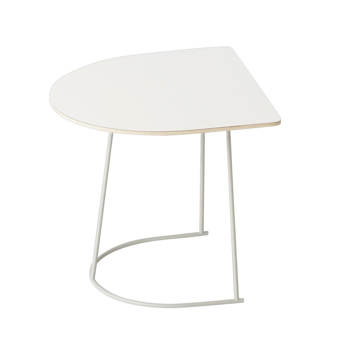 Muuto Airy sofa table half size off-white | Scandinavian Design | Coffee tables | White