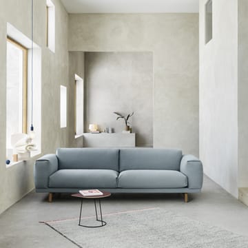 Airy sofa table half size - Plum nanolaminate - Muuto