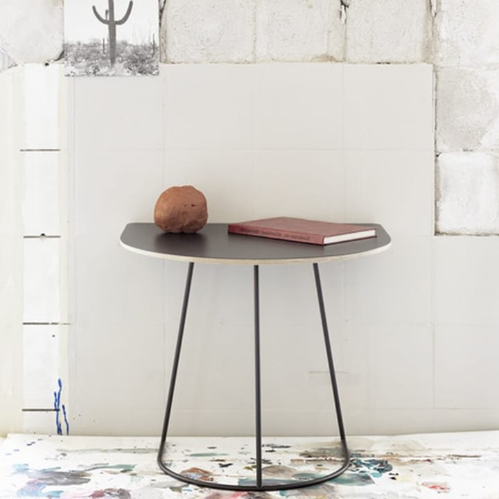 Airy sofa table half size - Plum nanolaminate - Muuto