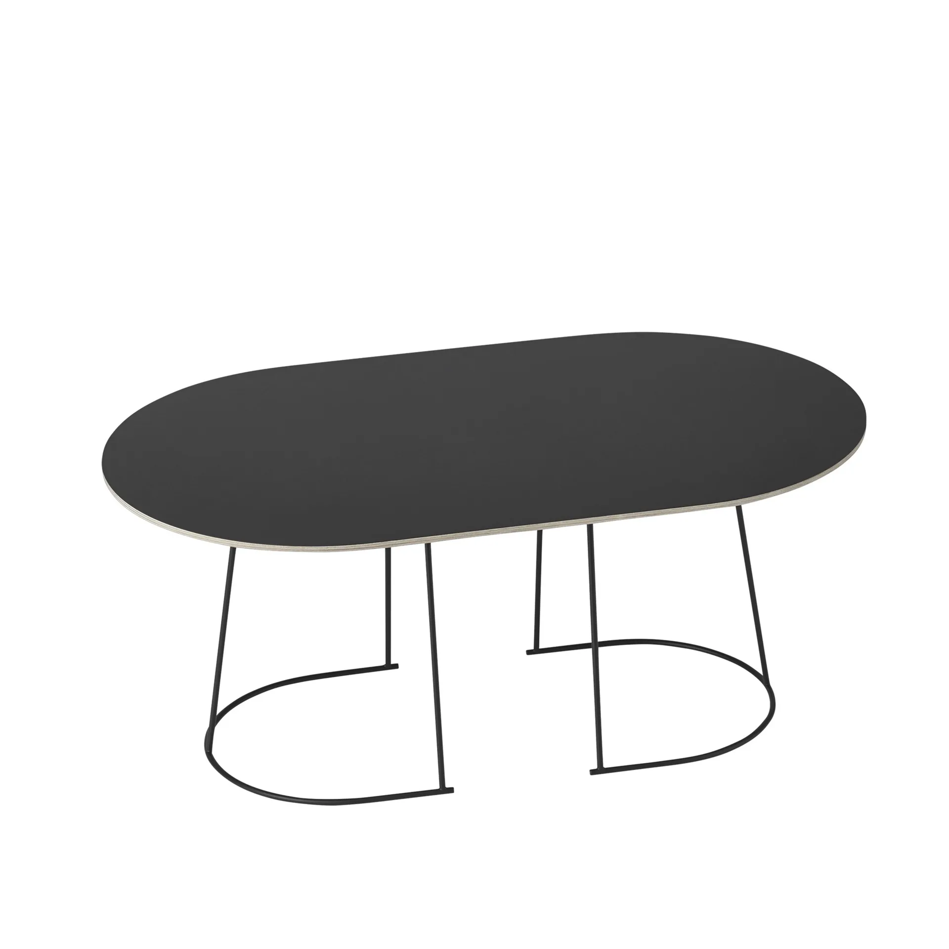 Airy sofa table M, Black Muuto