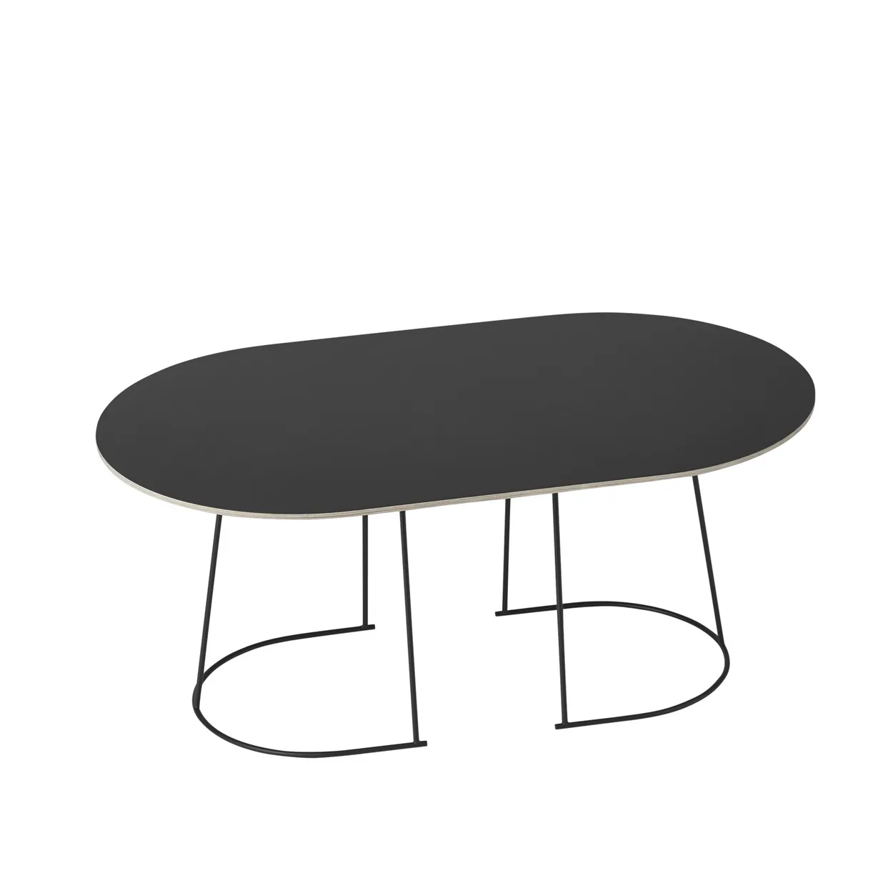 Muuto Airy sofa table M Black | Scandinavian Design | Coffee tables | Black