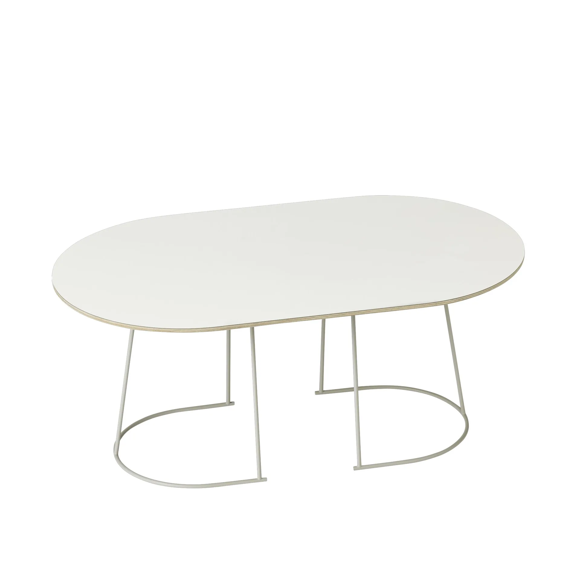 Airy sofa table M, off-white Muuto