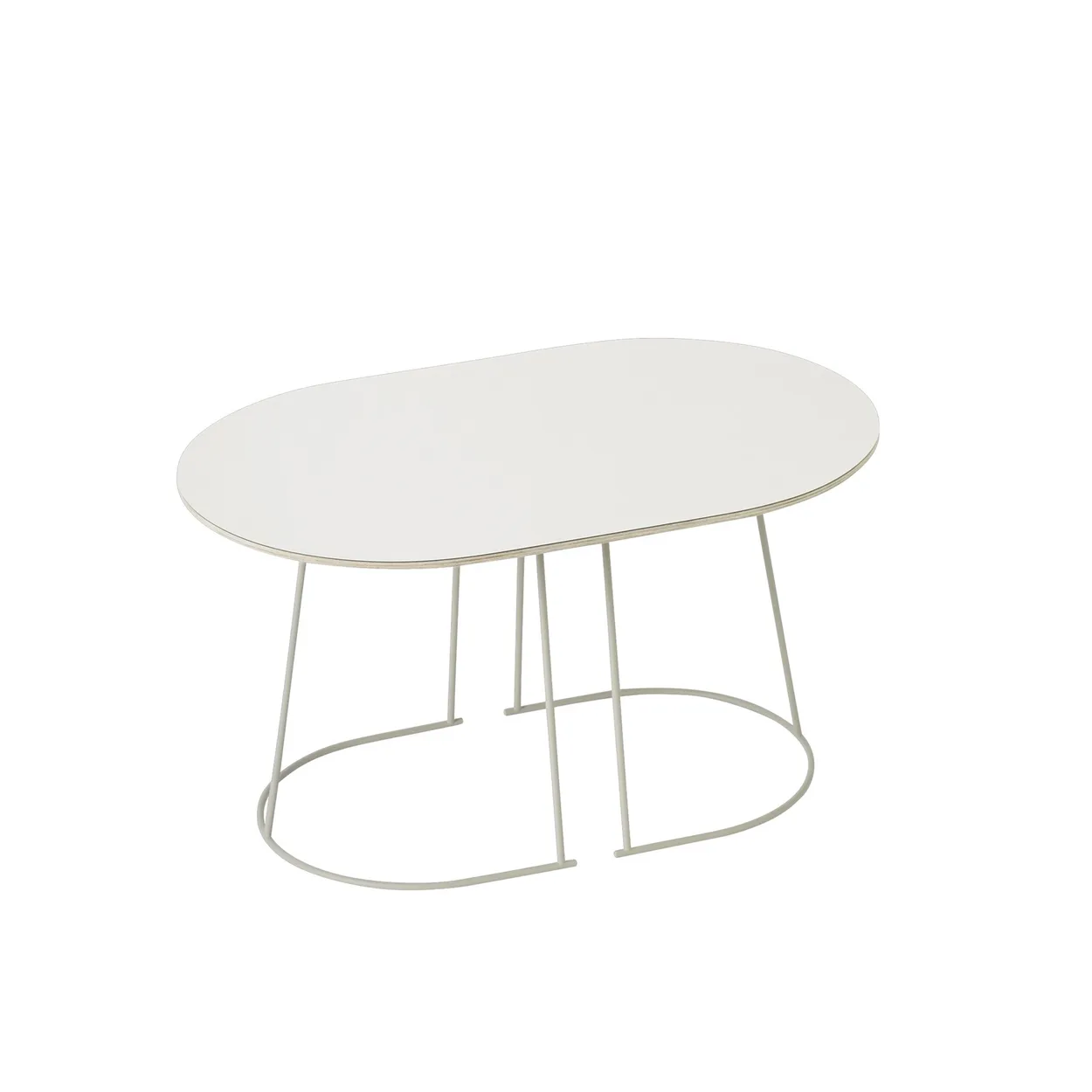 Muuto Airy sofa table S Off-white nano laminate | Scandinavian Design | Coffee tables | White