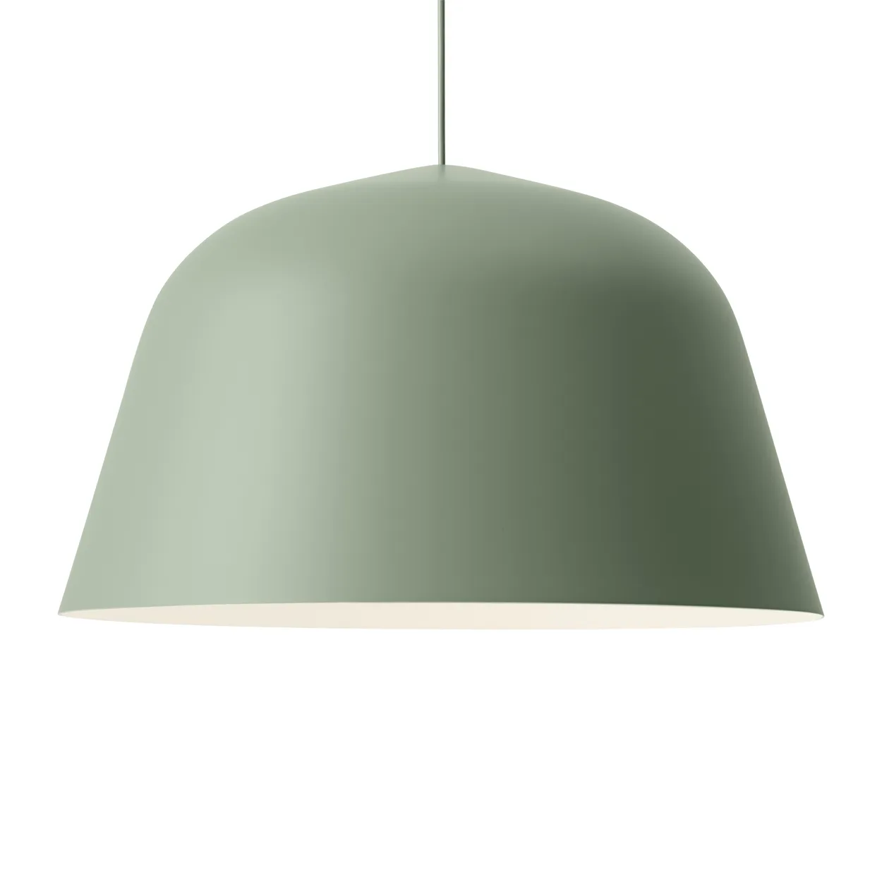 Muuto Ambit pendant lamp o55 cm Dusty green | Scandinavian Design | Pendant lamps | Green
