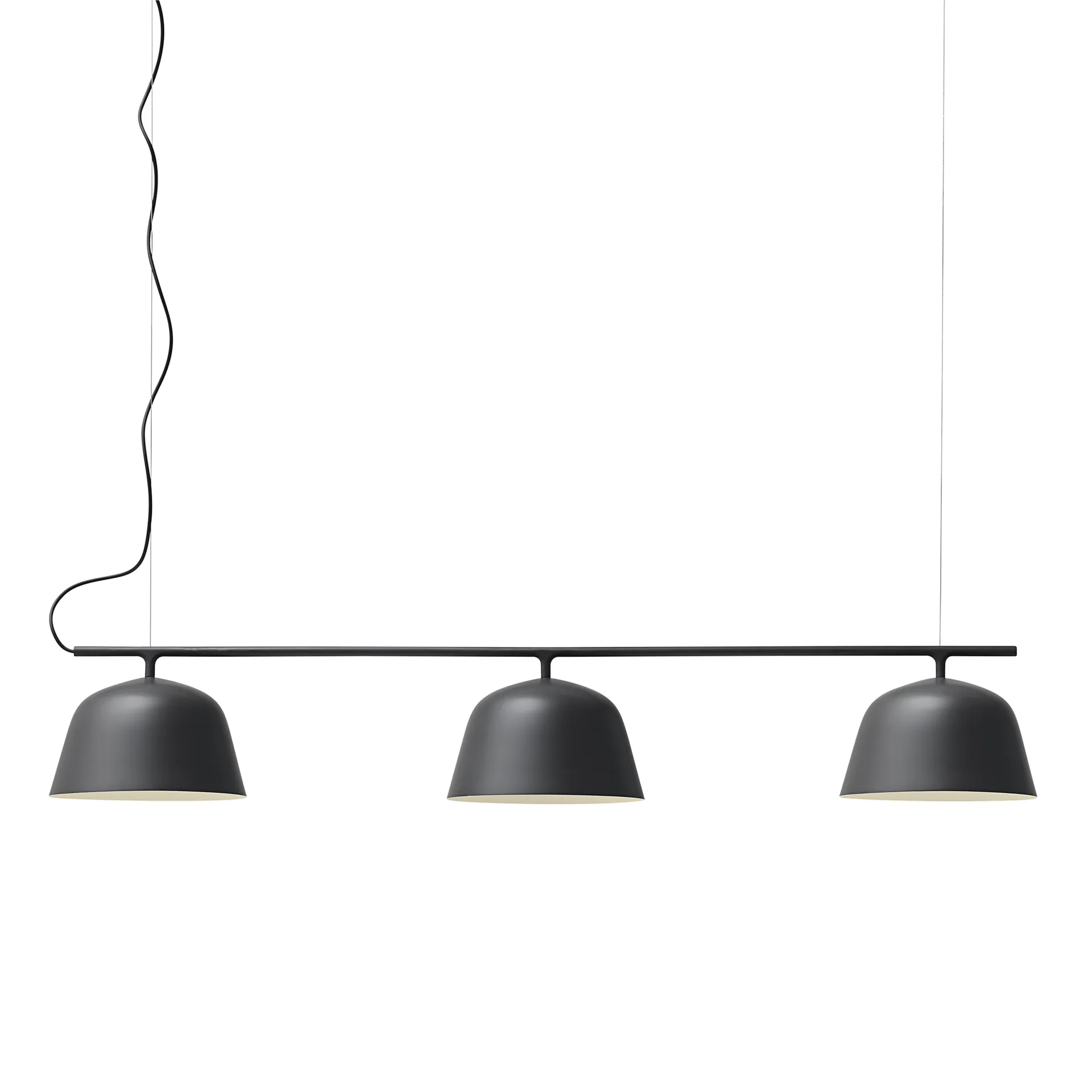 Ambit Rail ceiling lamp, black Muuto