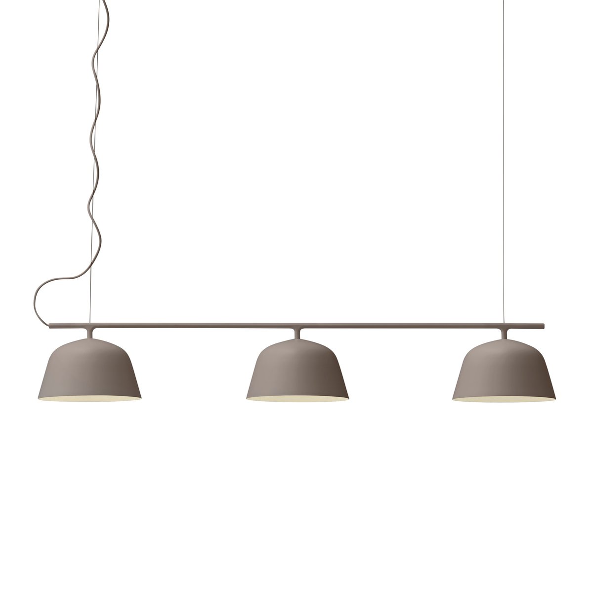 Muuto Ambit Rail ceiling lamp Taupe | Scandinavian Design | Pendant lamps | Beige