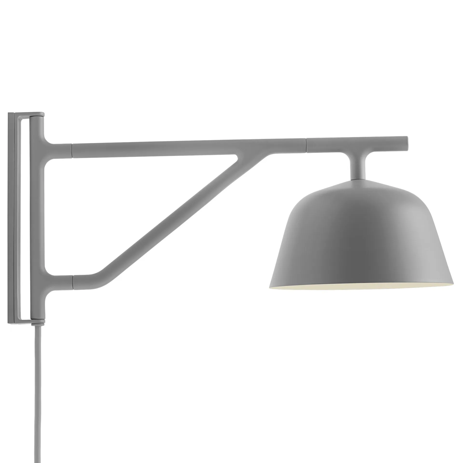 Ambit wall lamp, grey Muuto