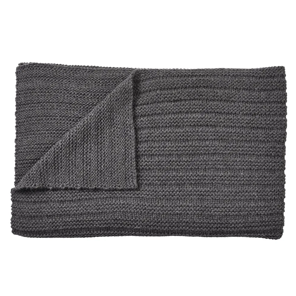 Ample wool blanket 130x160 cm, Dark grey Muuto