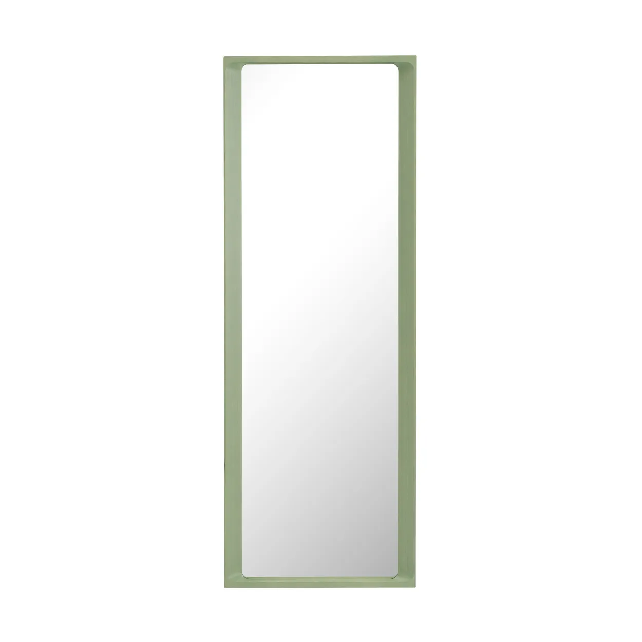 Muuto Arced mirror 170x61 cm Light green | Scandinavian Design | Wall mirrors | Green