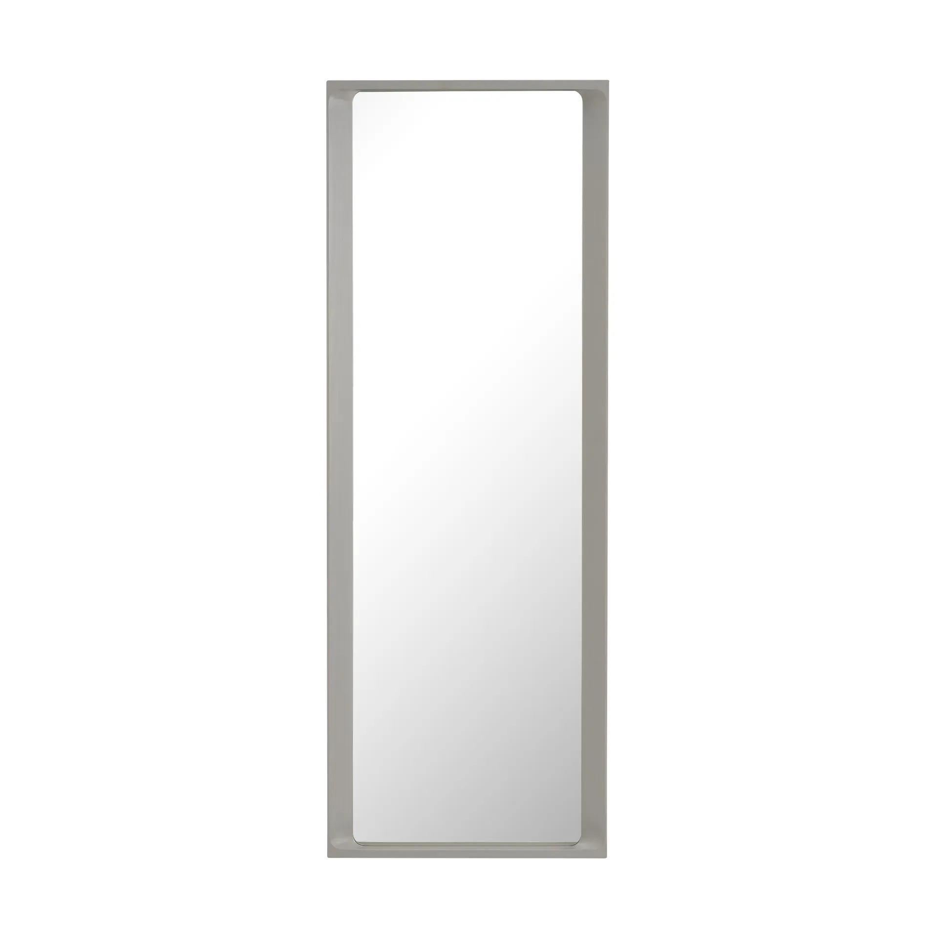Arced mirror 170x61 cm, Light grey Muuto