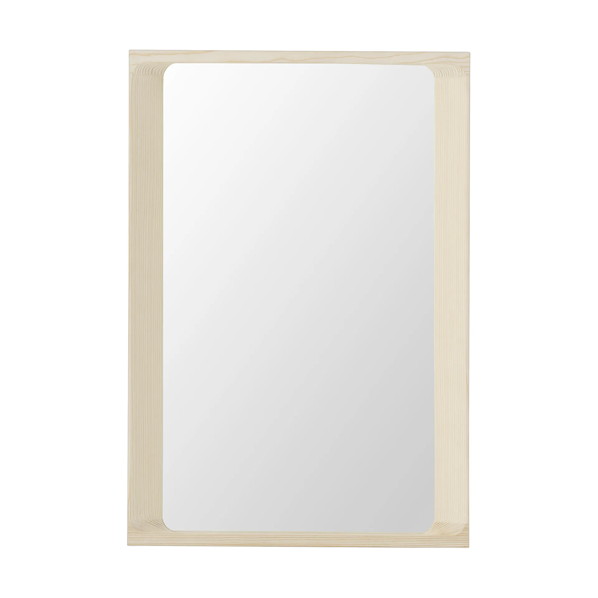 Arced mirror 80x55 cm, Spruce Muuto