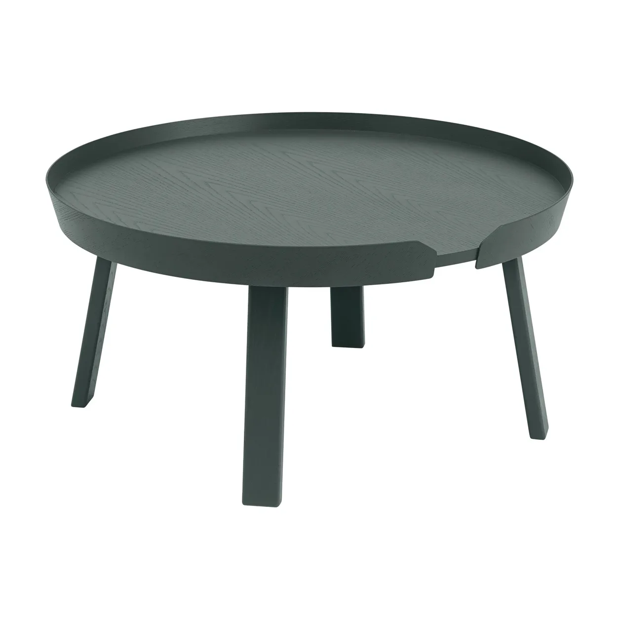 Muuto Around table large Dark green | Scandinavian Design | Coffee tables | Green