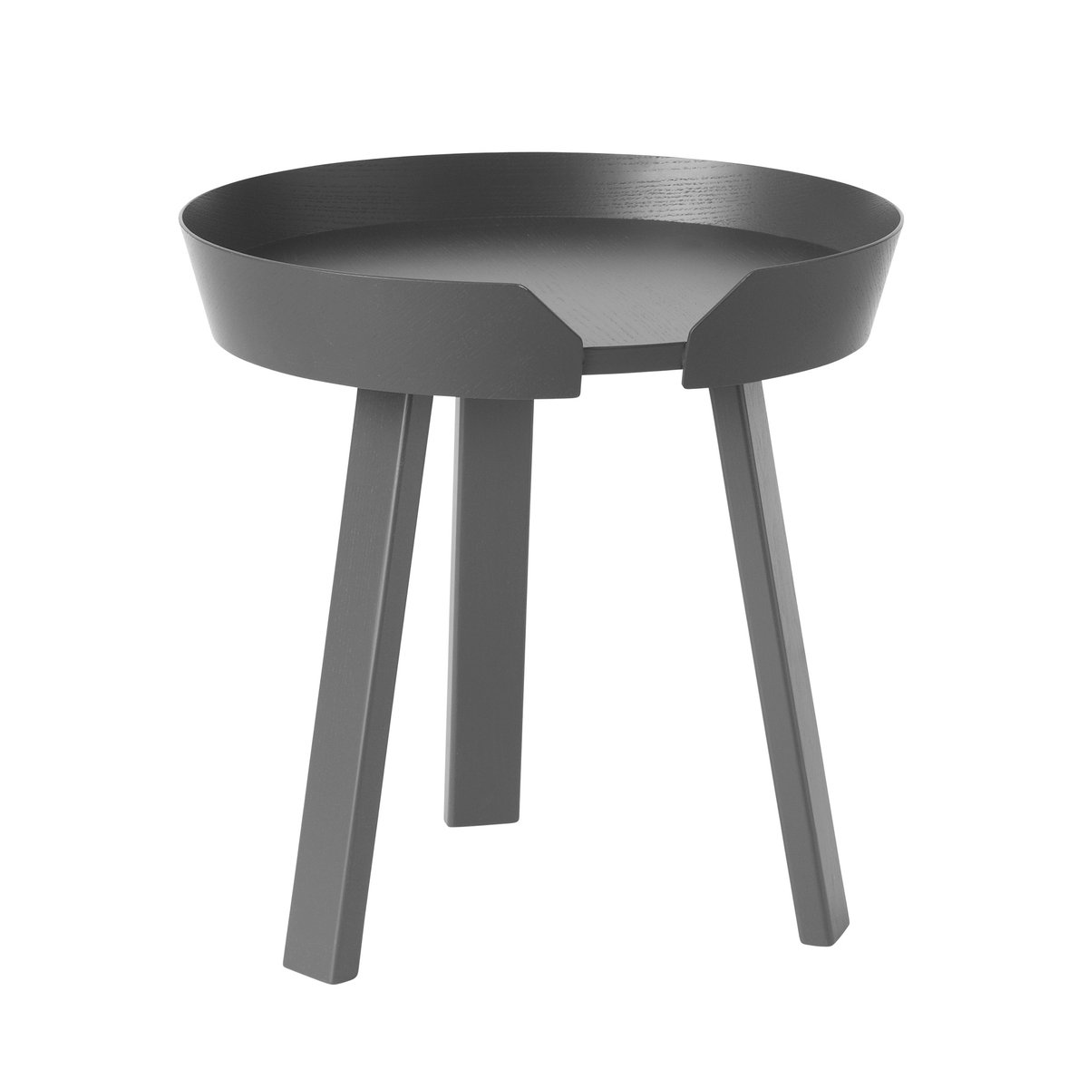 Muuto Around table small anthracite | Scandinavian Design | Coffee tables | Grey