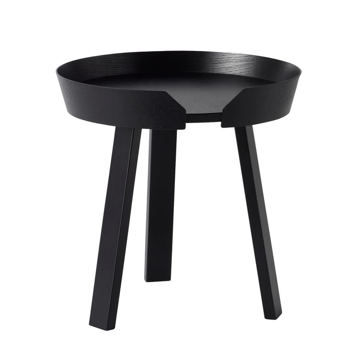 Around table small - black - Muuto