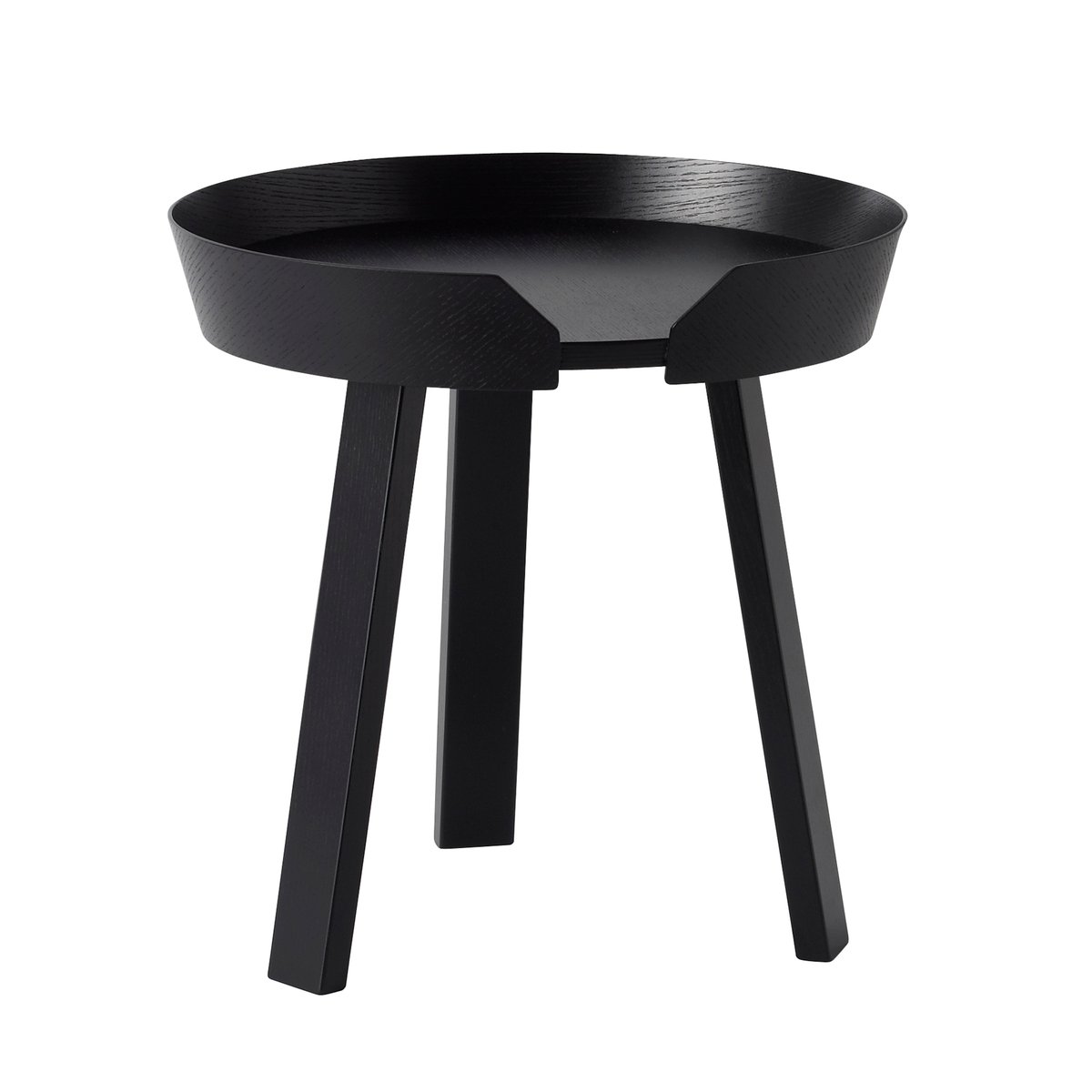 Muuto Around table small black | Scandinavian Design | Coffee tables | Black