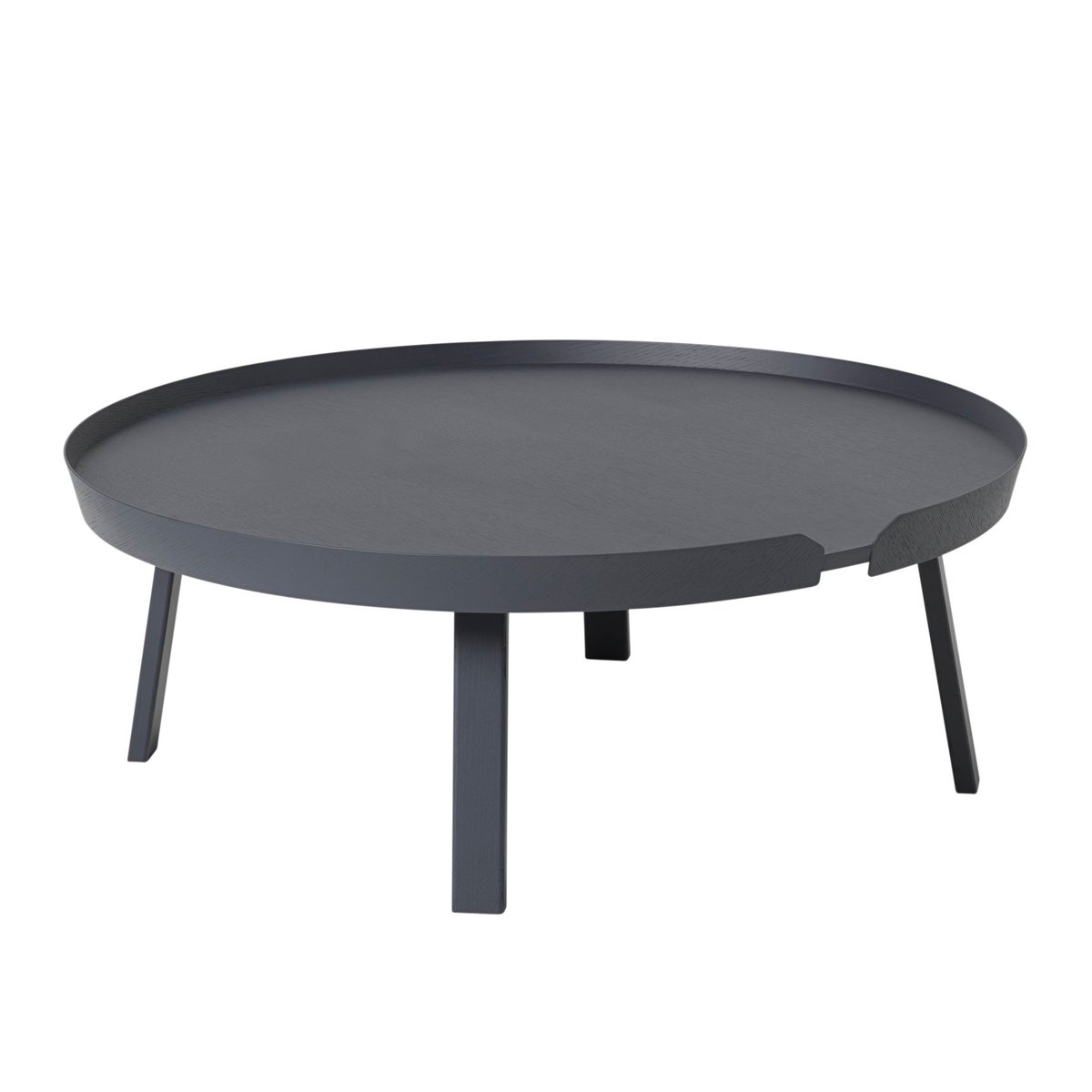 Muuto Around Table XL Anthracite | Scandinavian Design | Coffee tables | Grey