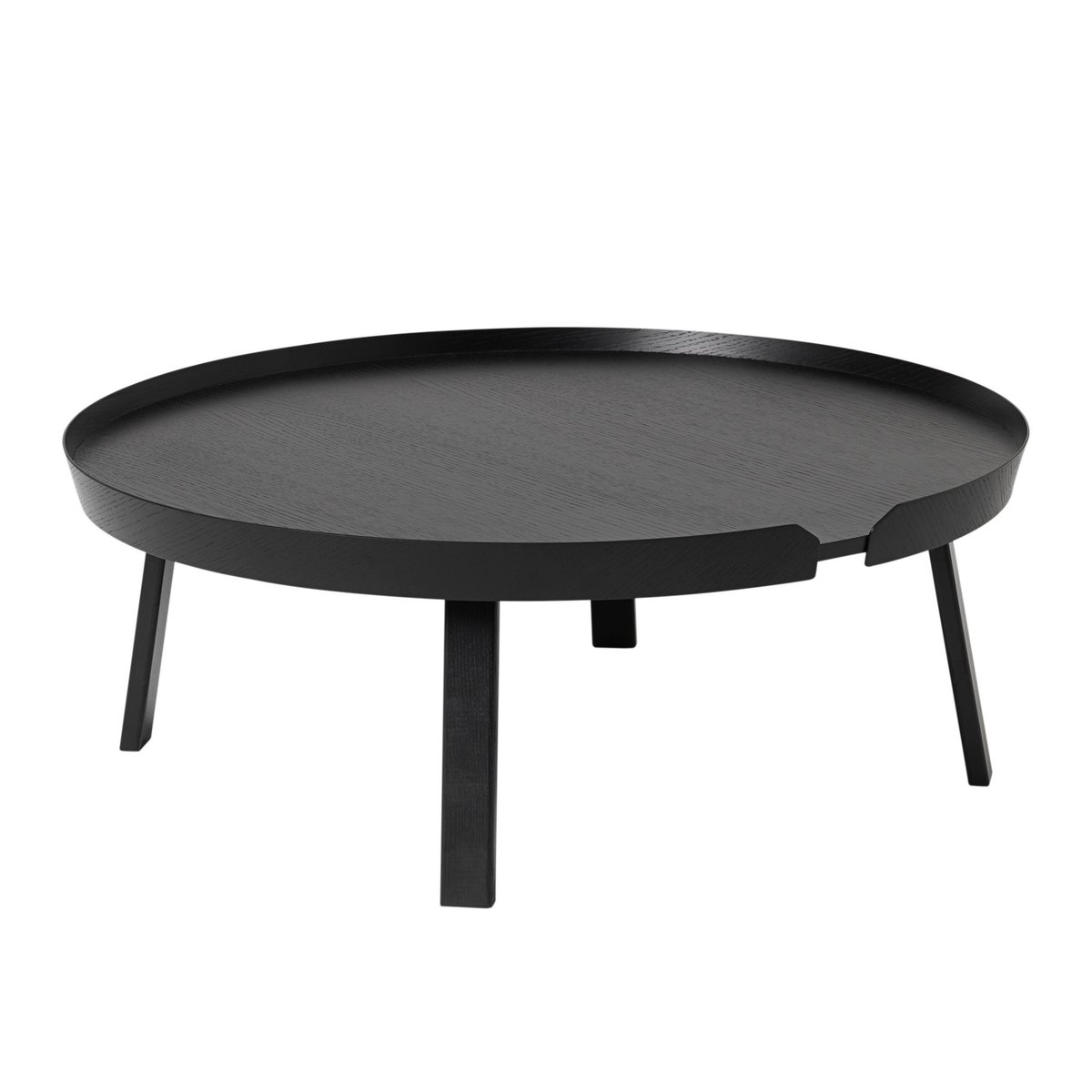 Muuto Around Table XL Black | Scandinavian Design | Coffee tables | Black