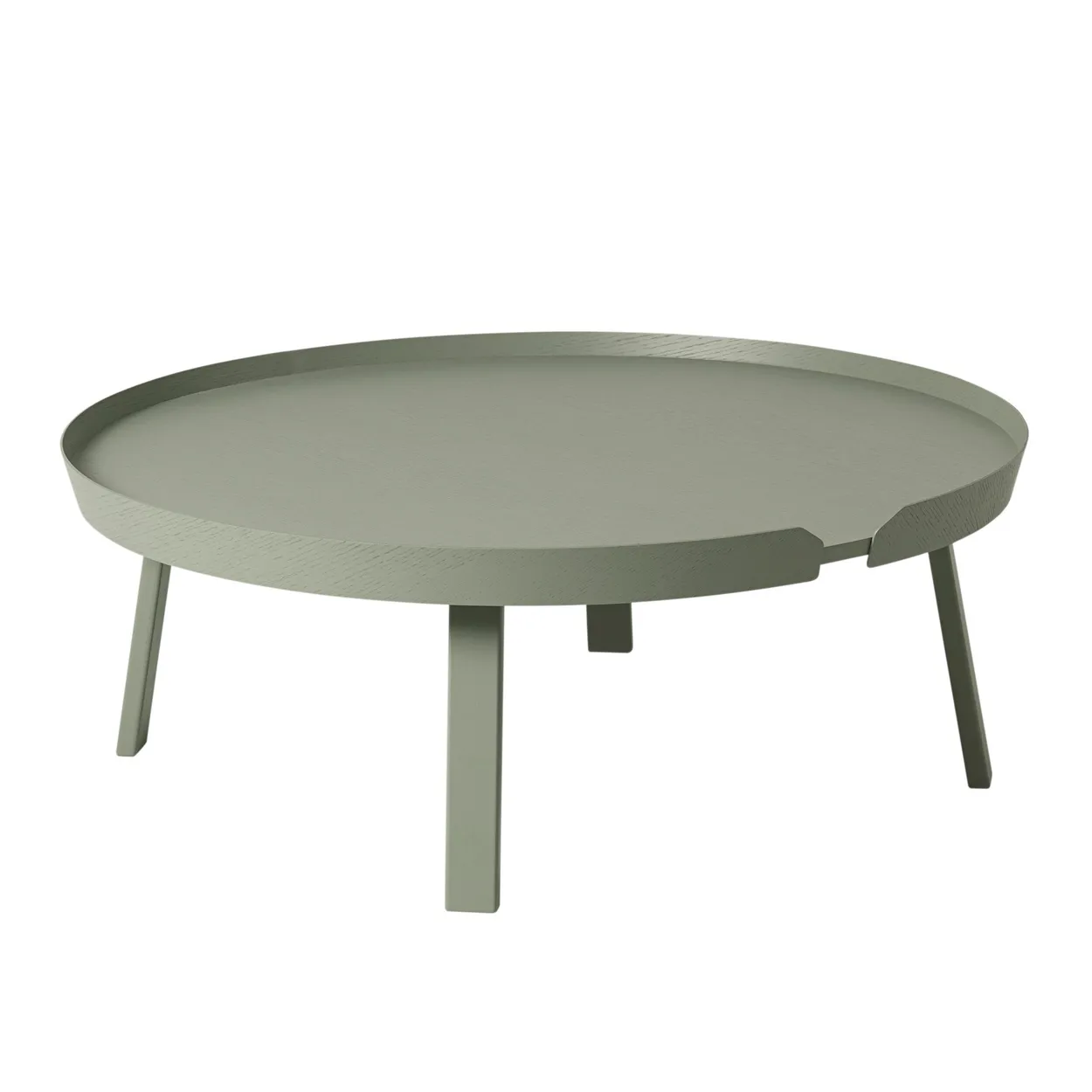 Muuto Around Table XL Dusty green | Scandinavian Design | Coffee tables | Green