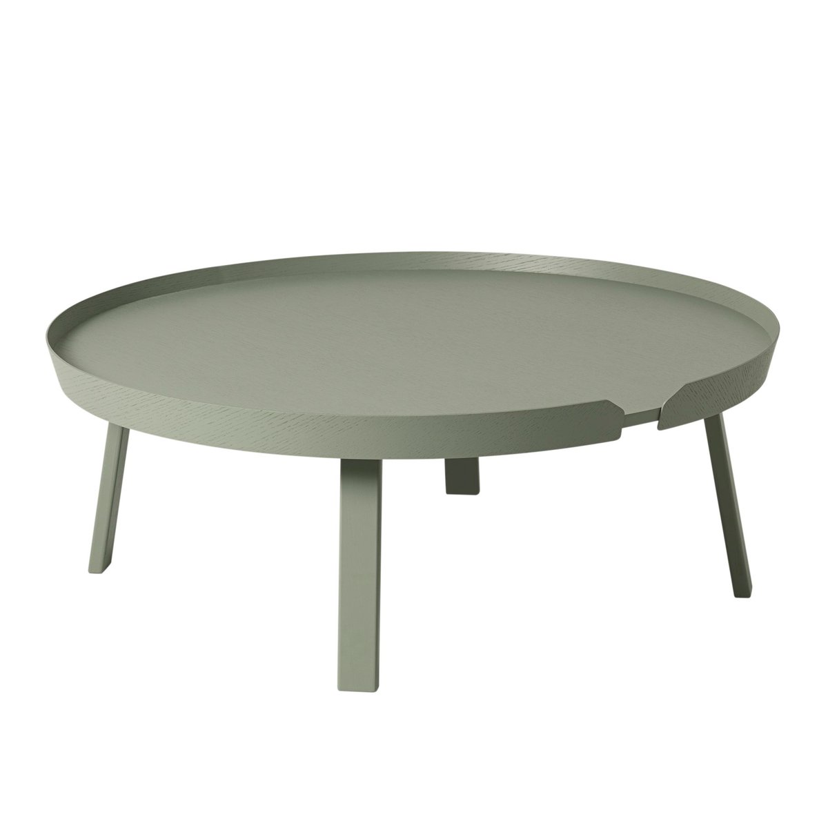 Muuto Around Table XL Dusty green | Scandinavian Design | Coffee tables | Green
