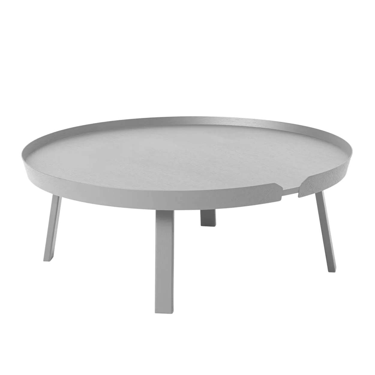 Muuto Around Table XL Grey | Scandinavian Design | Coffee tables | Grey