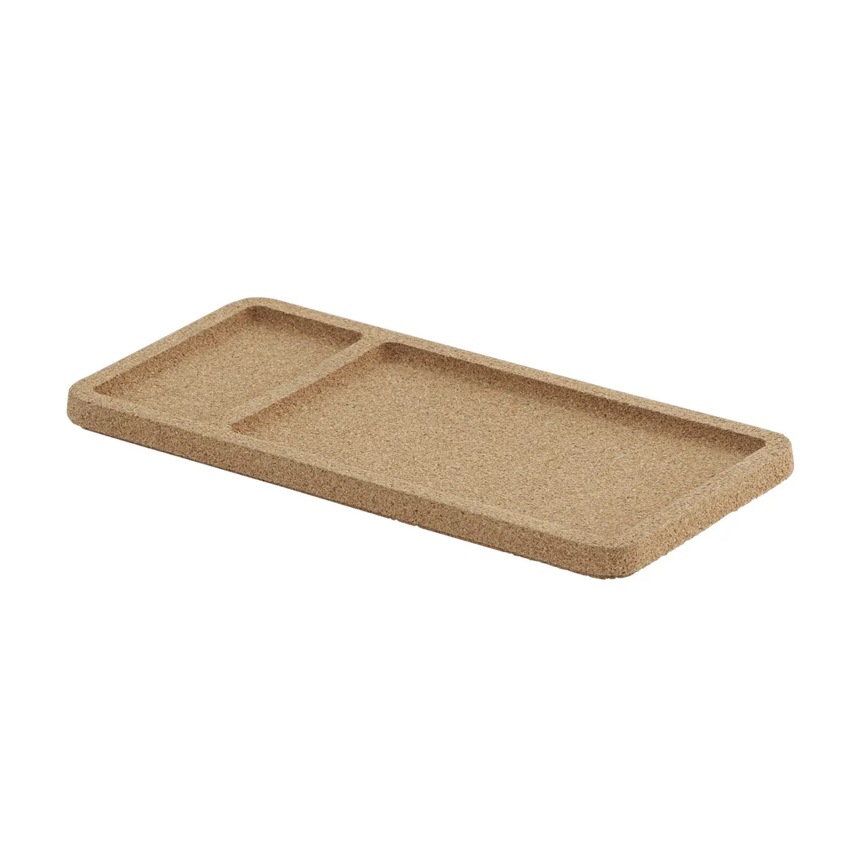 Muuto Arrange Desktop lid 12x24 cm cork | Scandinavian Design | Storage baskets | Brown