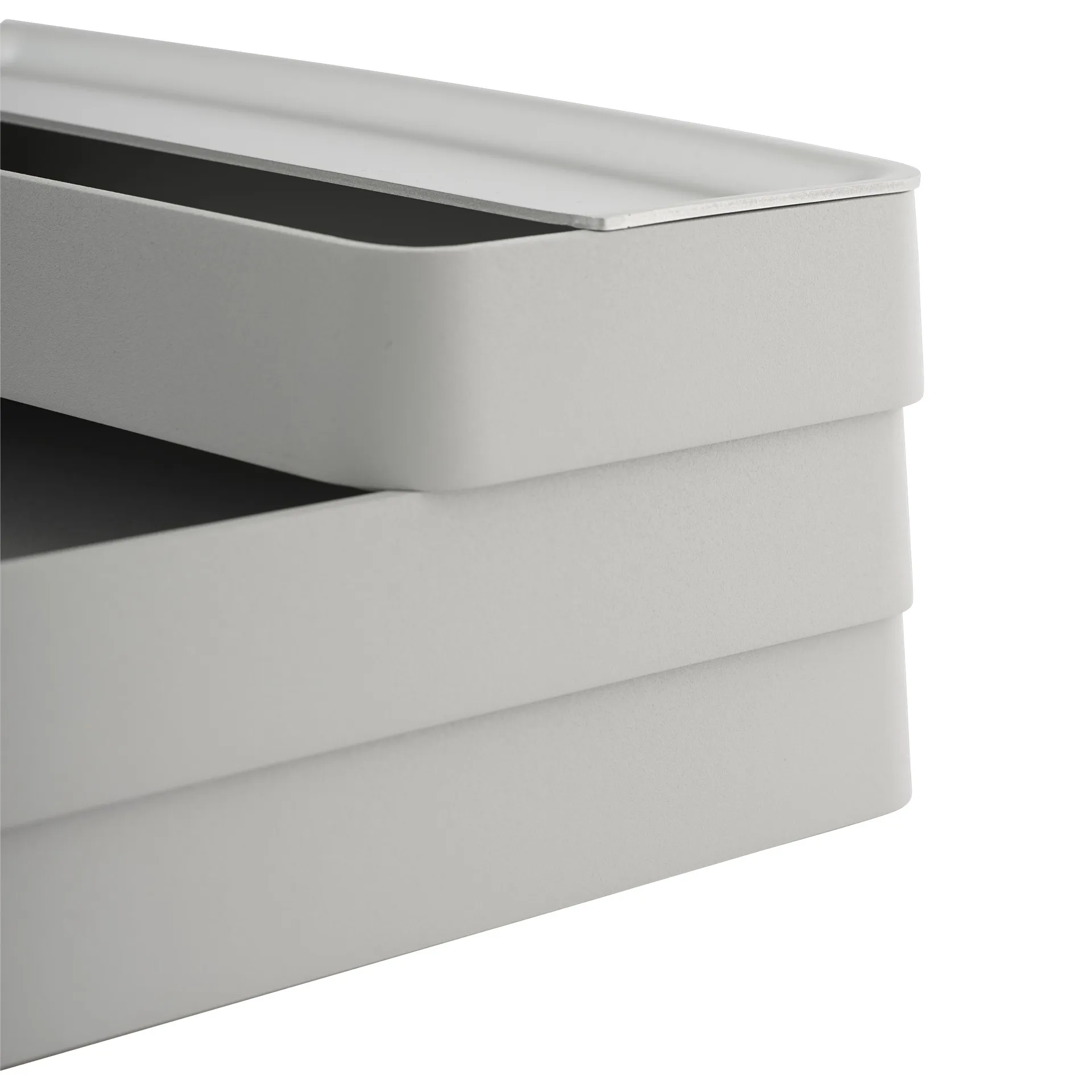 Arrange Desktop lid 8x24 cm, aluminum Muuto