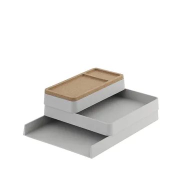Arrange Desktop Storage - Grey, configuration 1 - Muuto