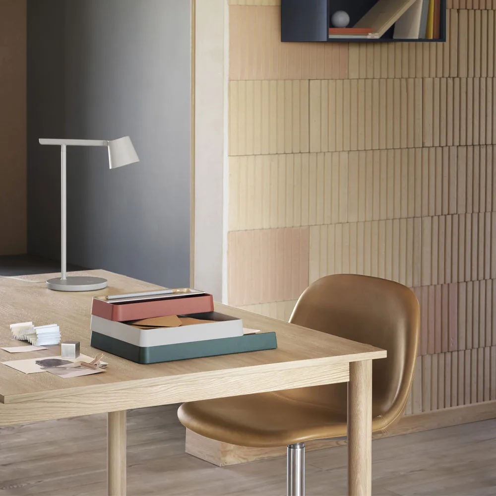 Arrange Desktop Storage, Grey, configuration 1 Muuto