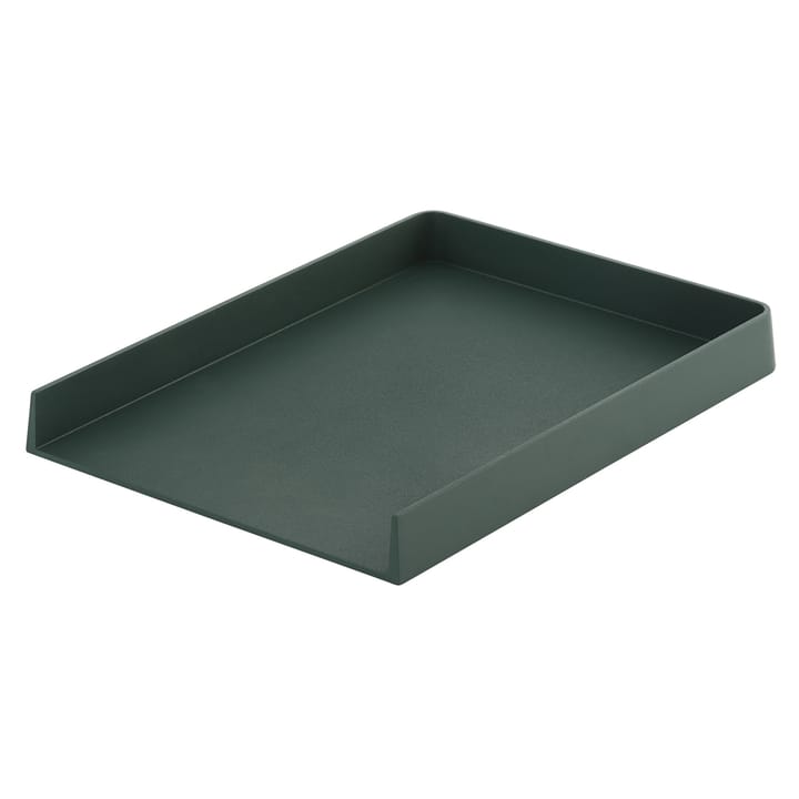 Arrange Desktop tray 25x32 cm - dark green - Muuto