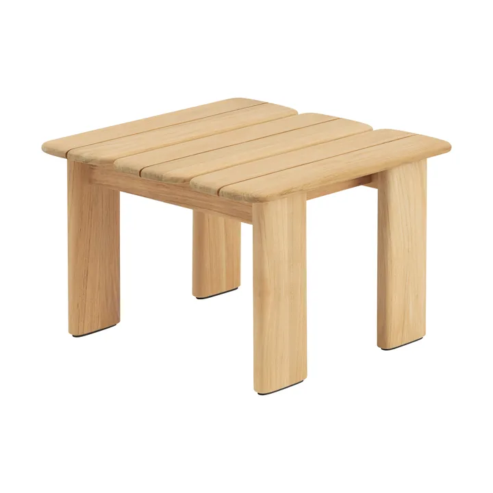 Assemble coffee table - Teak, 55x55 cm - Muuto