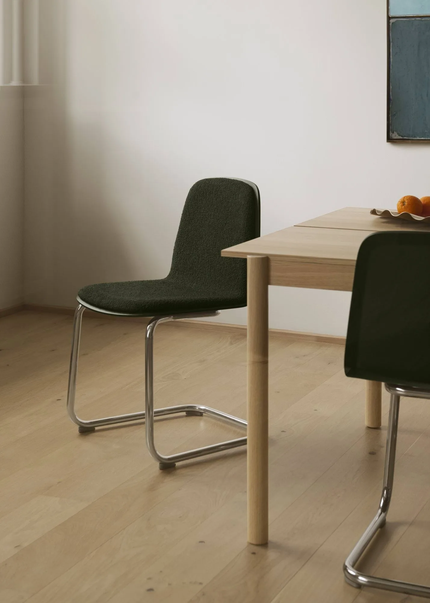 Brink Chair Cantilever Base chair, Black Muuto