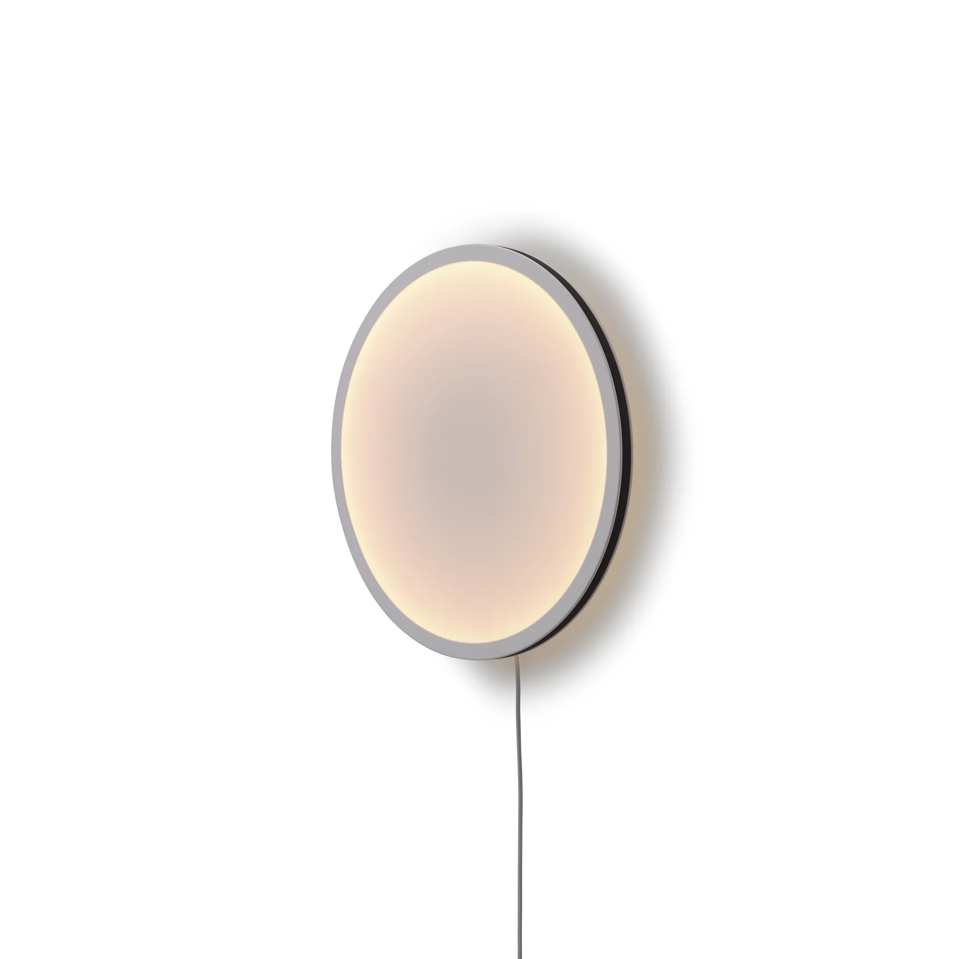 Calm wall lamp Ø50 cm, White/Black Muuto