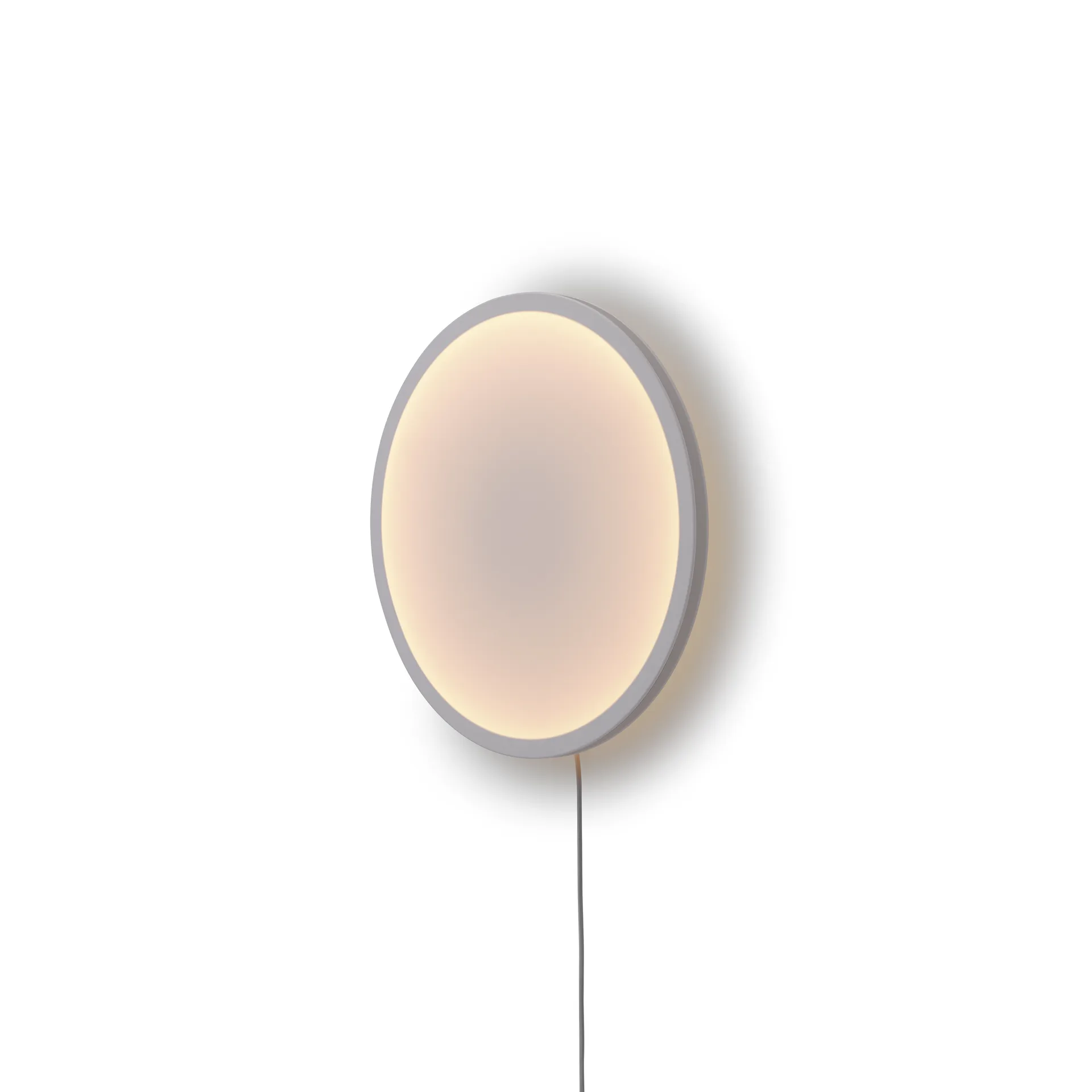 Calm wall lamp Ø50 cm, White/Grey Muuto