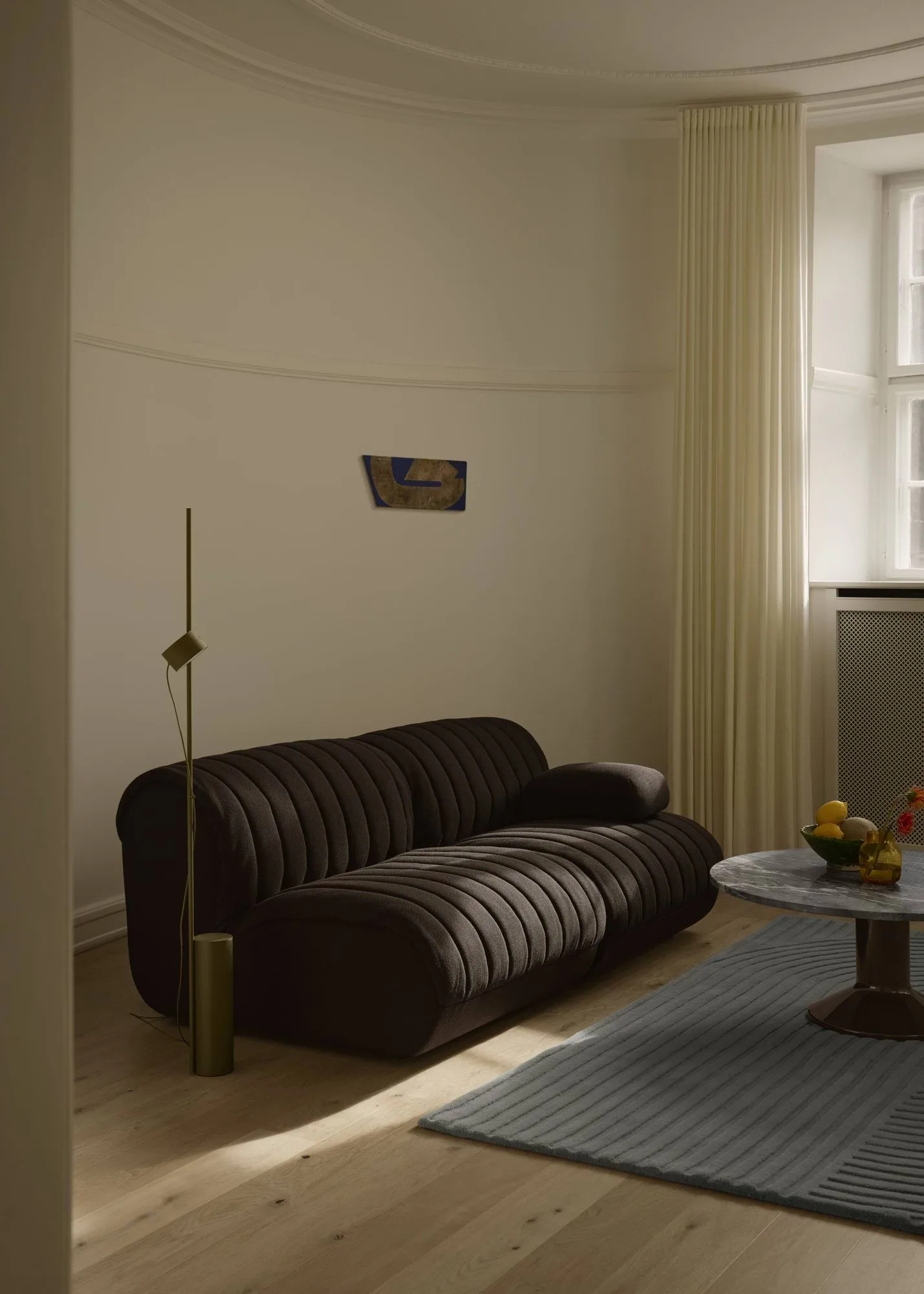 Coltre modular sofa, Armrests, turf-sand Muuto