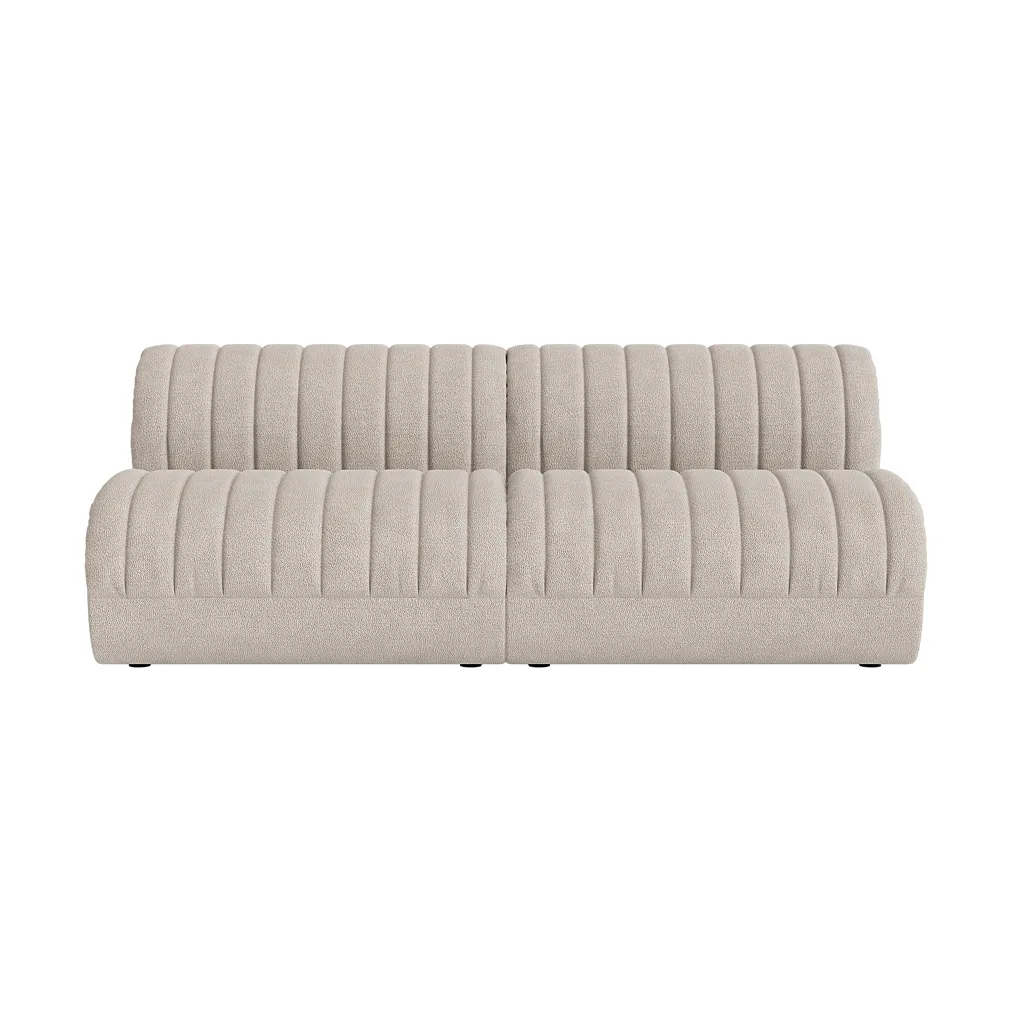 Coltre modular sofa, Configuration 1, turf-sand, 2-seater Muuto