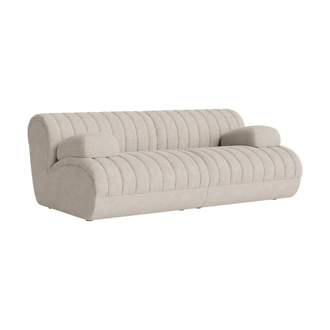 Coltre modular sofa, Configuration 2, turf-sand, 2-seater Muuto