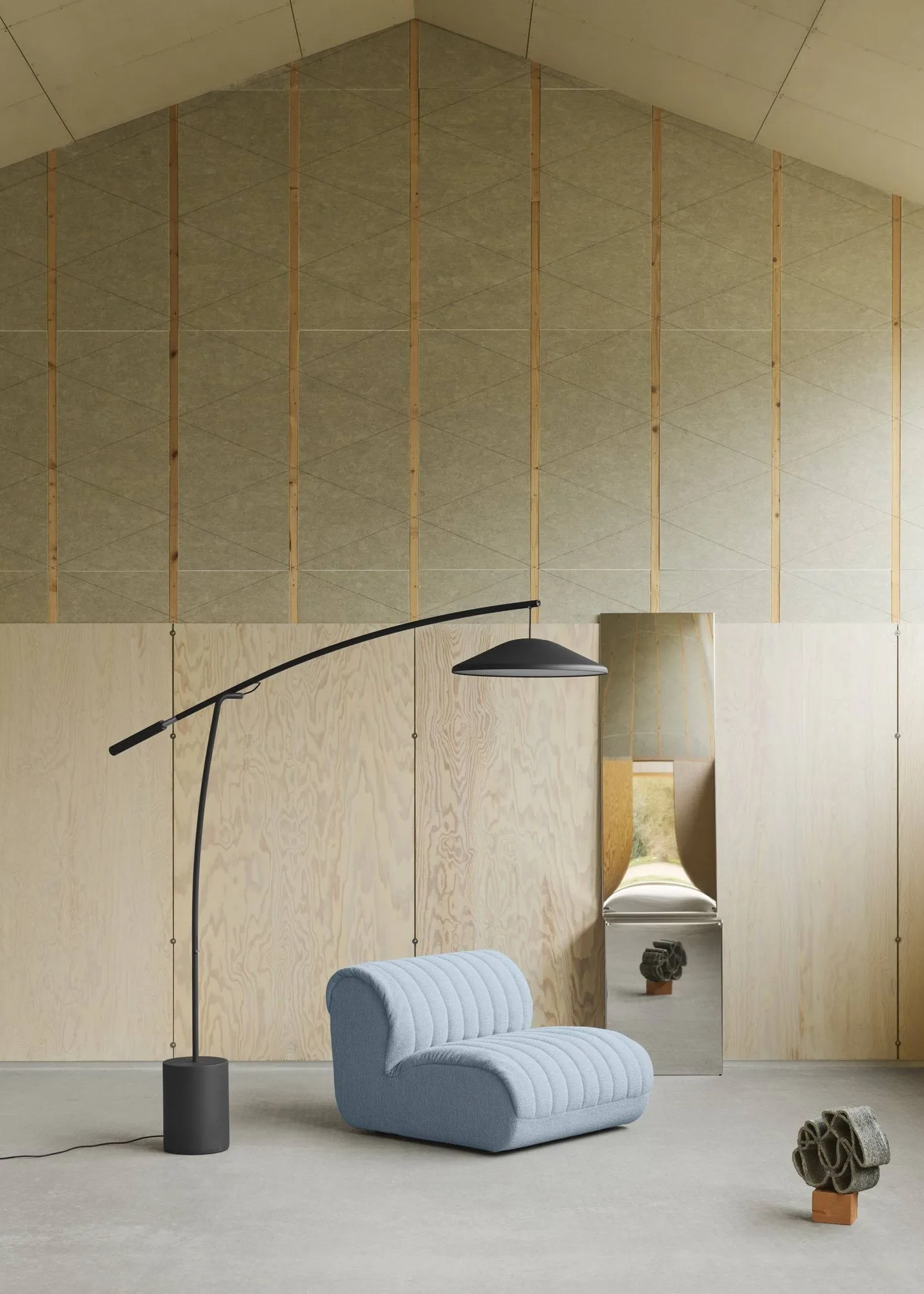 Coltre sofa module, Chaise lounge module, turf-sand Muuto