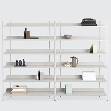 Compile configuration 1 shelving system - Black - Muuto