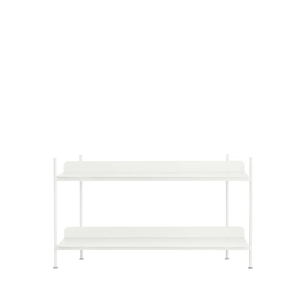 Compile configuration 1 shelving system, White Muuto