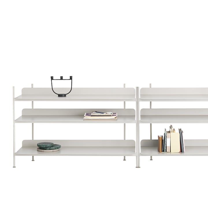 Compile configuration 3 shelving system - Black - Muuto